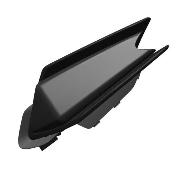 Coprisella passeggero nero opaco per Aprilia RS 660