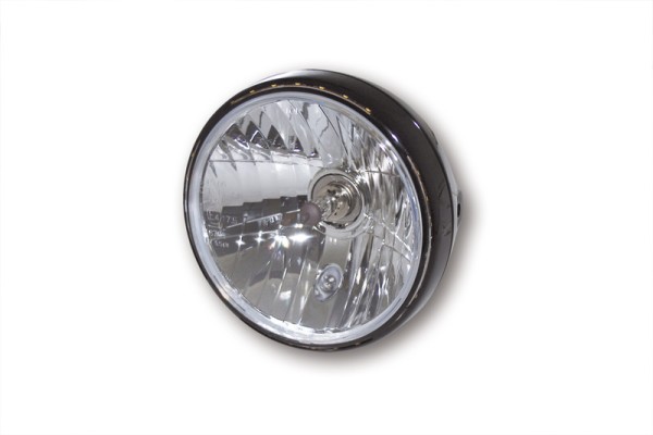 HIGHSIDER smart 7 pollici faro Reno 2 nero omologato E (1pc)