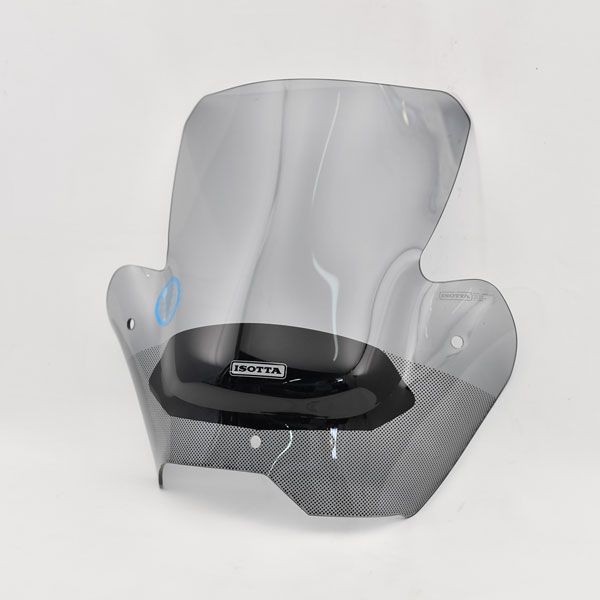 Parabrezza Double Bubble per BMW F 800 R (09-14), fumè chiaro