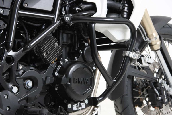 Protezione motore nera per BMW F 800 GS (08-18) Hepco & Becker