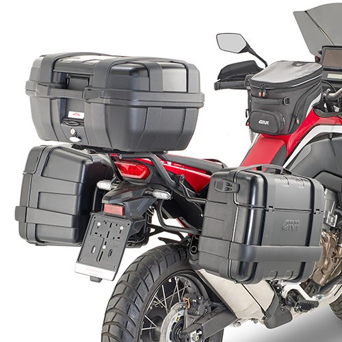 Portavaligie laterale PL ONE-FIT MONOKEY per Honda CRF1100L Africa Twin (Bj.20-23) Givi