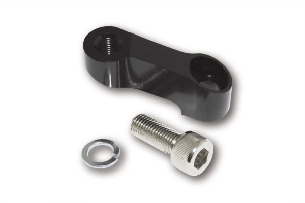 Prolunga per specchio intelligente HIGHSIDER con filettatura destra, nera