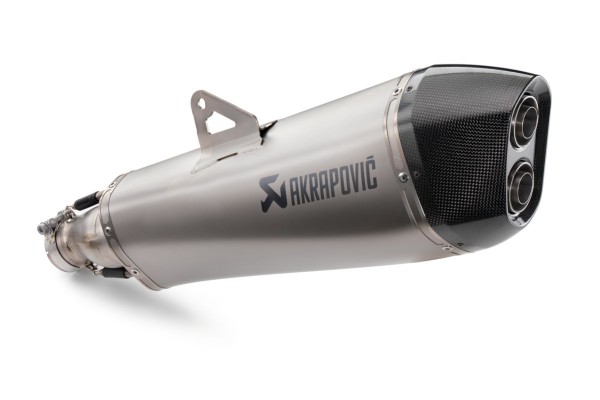 Silenziatore posteriore originale Akrapovic Slip On per Husqvarna FS 701 Supermoto