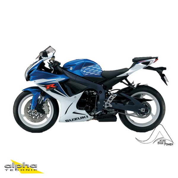 Stompgrip klar, Volcano, für Suzuki GSXR600, 750, 2011-2025