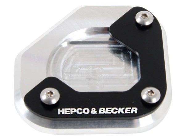 Piastra cavalletto laterale per BMW F 800 GS (08-18) Hepco & Becker
