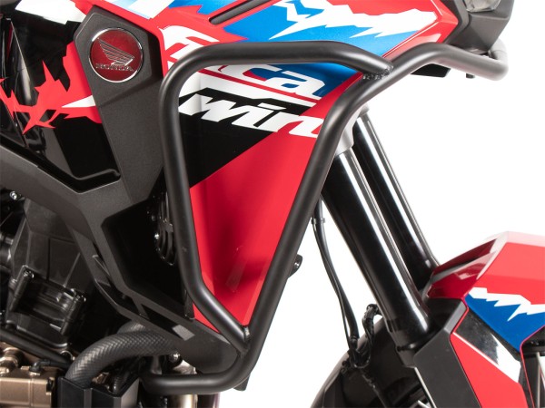 Barra di protezione serbatoio nera per Honda CRF 1100 L Africa Twin (24-) Hepco & Becker