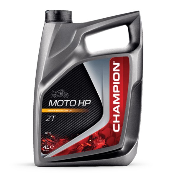 CHAMPION® Olio per motori a 2 tempi Moto HP - 4 litri