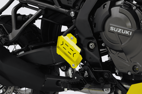 Coperchio cilindro freno in alluminio giallo per Suzuki V-Strom 800 DE (23-)