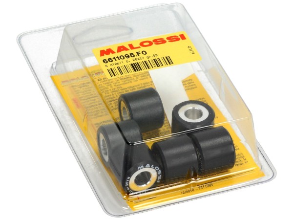 Set rulli variatore Malossi, 20x17 mm, 9,0 g, pezzo: 6