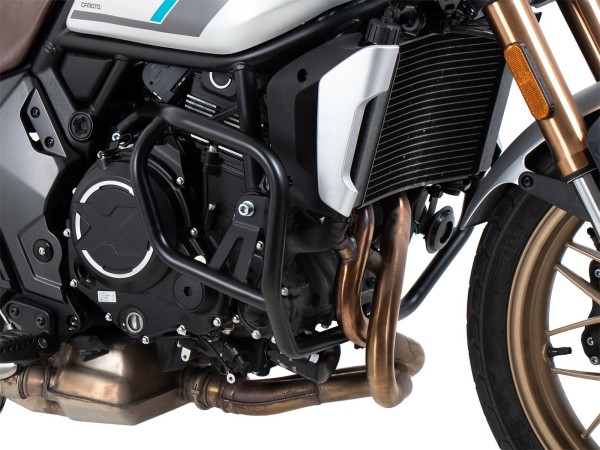 Protezione motore nera per CF Moto 700 CL-X (22-24) Hepco & Becker