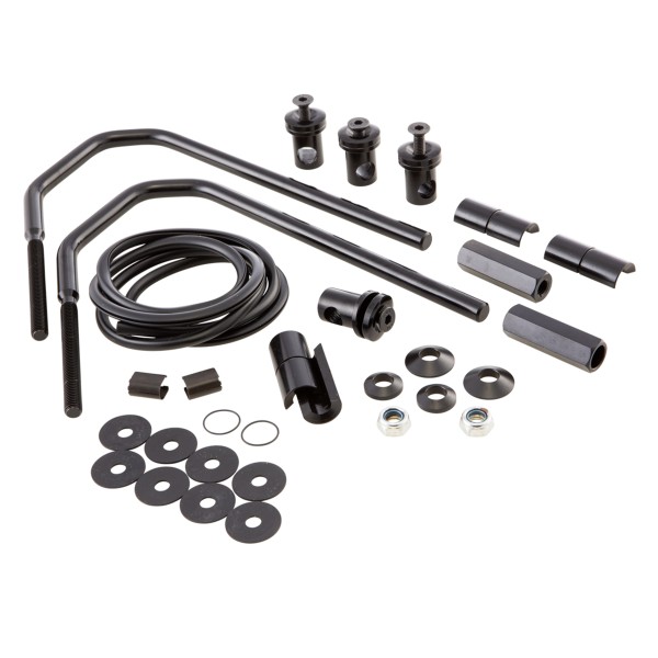 Materiale di montaggio Cupolino Piccolo/Sportivo per Vespa GTS/​GTS Super/​​GT/​GT L 125-300ccm, nero