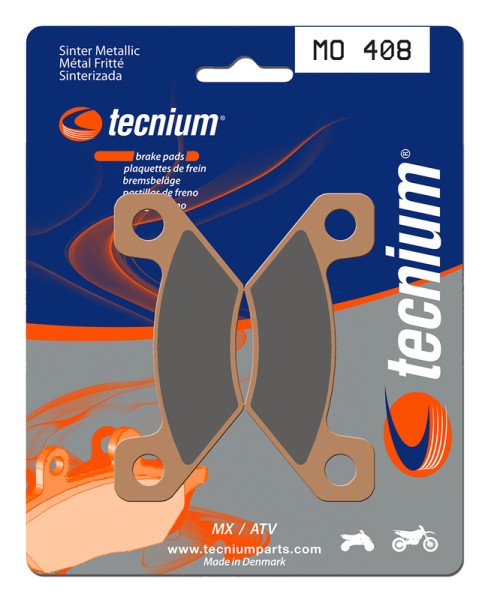 Pastiglie freno Tecnium MX/ATV in metallo sinterizzato - MO408
