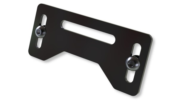 HIGHSIDER pro targa illuminata nera (1 pezzo)