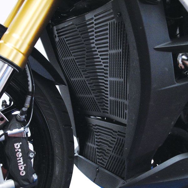 Protezione del radiatore per BMW S 1000 XR (15-19), alluminio, nero