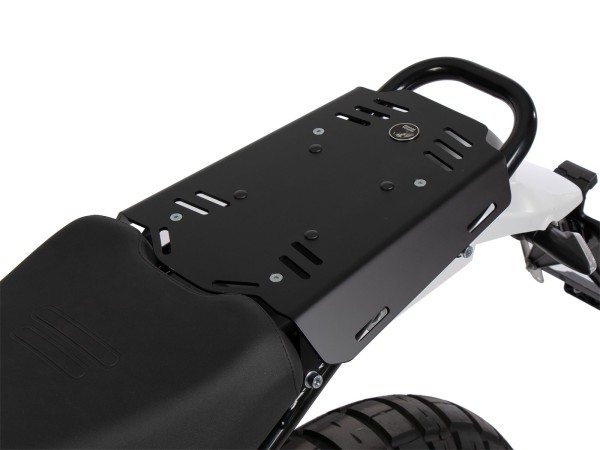 Portapacchi sportivo fisso nero per Ducati DesertX (22-) Hepco & Becker