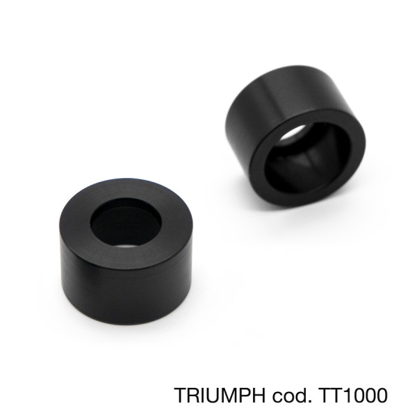Barracuda Lenkerendenadapter für Hebelschutz und Lenkerendenspiegel für Triumph