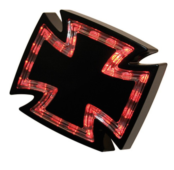HIGHSIDER pro Gothic Luce posteriore a LED nera/trasparente (1 pezzo)
