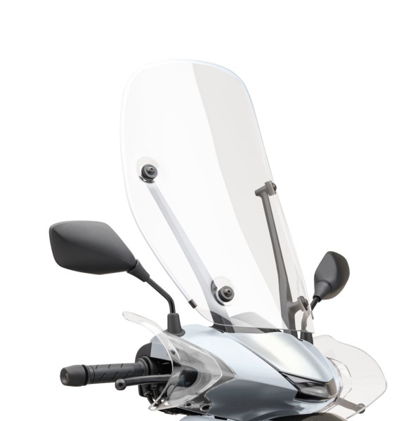 Parabrezza alto Bianco Nebbia Perla per Honda SH 350i (25-) Originale