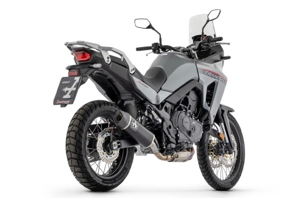 Scarico ARROW INDY RACE DARK in alluminio per Honda XL 750 Transalp modello anno 2023