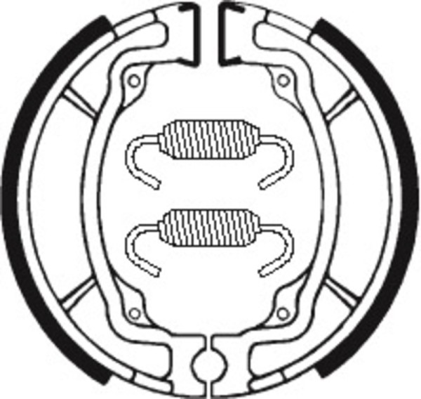 Tecnium Scooter/Street/Off-Road/ATV Ganasce freno organiche - BA015