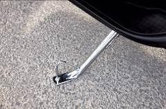 Cavalletto laterale cromato per Suzuki Burgman AN650 BJ. 2013-2017