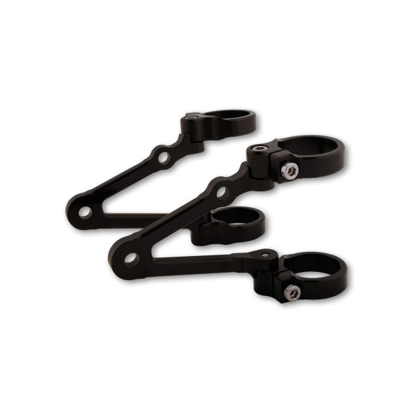 LSL Lampenhalter, drehbar, lang, Ø 41 mm mit 82mm Streben mit Blinkeraufnahme