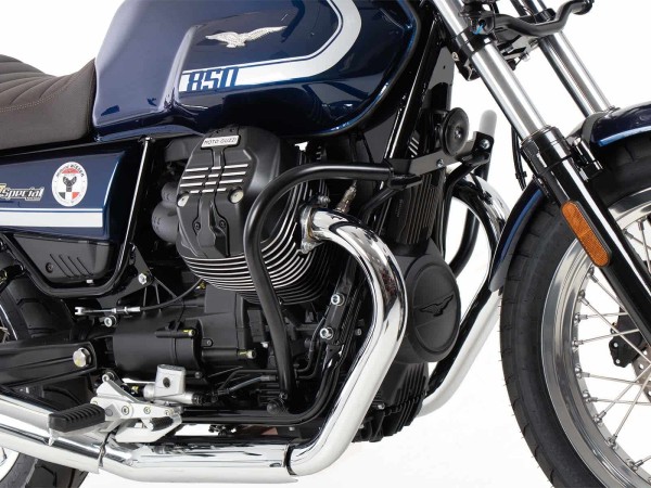 Para motore nero per Moto Guzzi V7 Special/Stone/Centenario (21-24) Hepco & Becker
