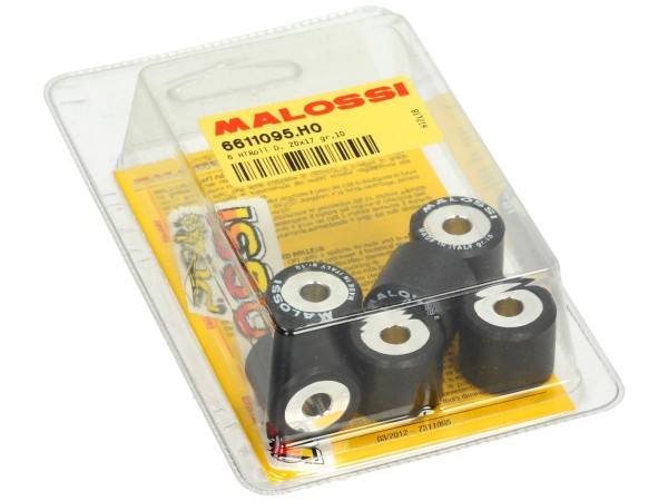 Set rulli variatore Malossi, 20x17 mm, 10,0 g, pezzo: 6
