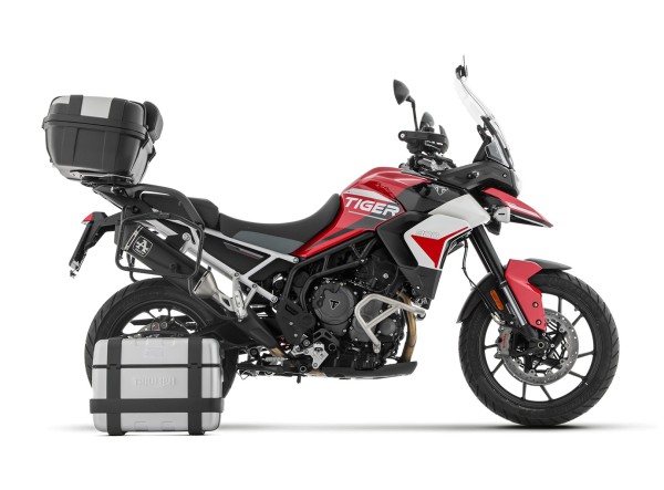ARROW VELOCE DARK RACING Slip-On für Triumph Tiger 900 Modelljahr 2020-