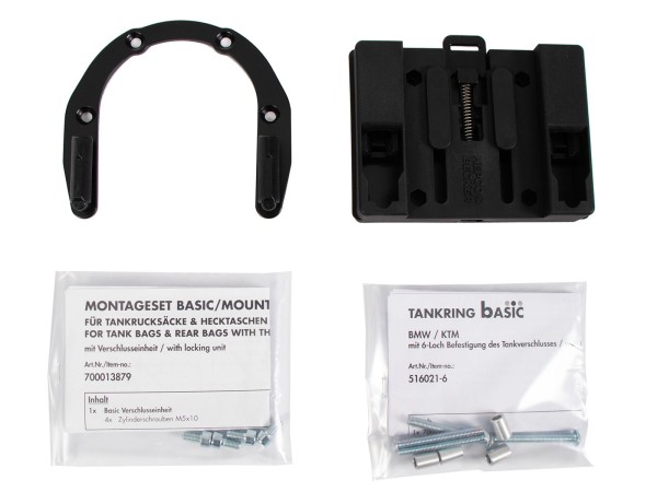 Anello serbatoio di base con blocco borsa serbatoio per BMW F 900 XR (20-24) Hepco & Becker