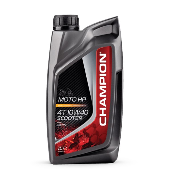 CHAMPION® Moto HP 4T 10W-40 Olio motore per scooter - 1 litro