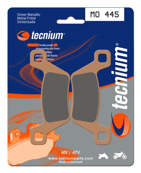 Pastiglie freno in metallo sinterizzato Tecnium MX/ATV - MO445