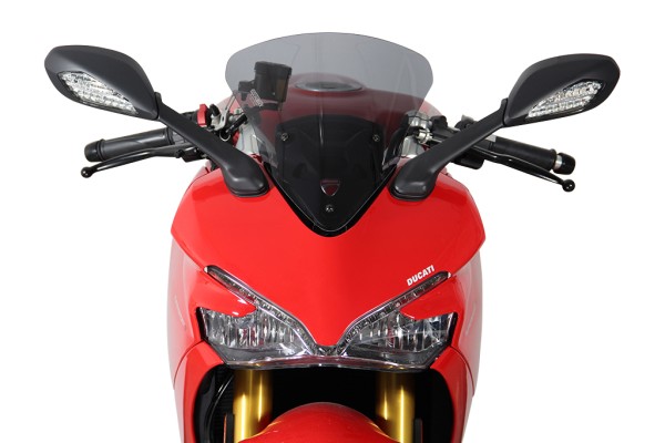 Cupolino sagomato originale MRA "OM" grigio fumo per Ducati Supersport 939 / 950 /S (21-)