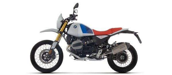 Scarico ARROW EXPLORER in titanio con terminale in carbonio per BMW R12 G/S (25-)
