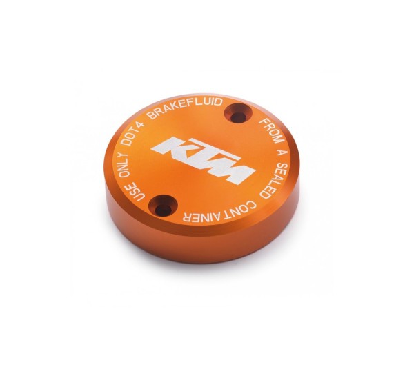 KTM Coperchio serbatoio bilanciere freno CNC Arancione