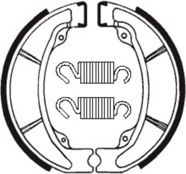 Ganasce freno organiche Tecnium Off-Road - BA047