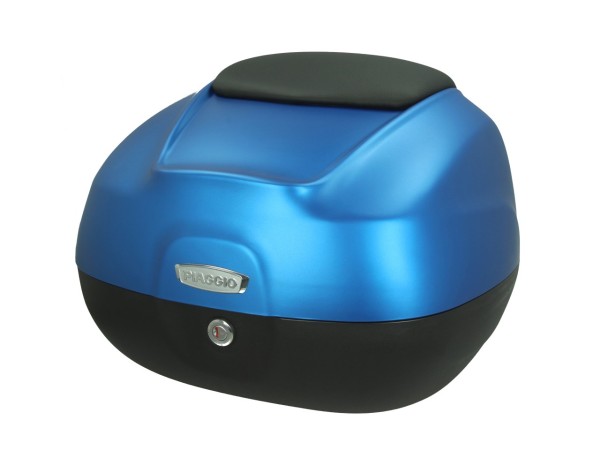 Baule da 37 L con schienale per Piaggio Medley 125/150 (23-24) - blu opaco 297/A
