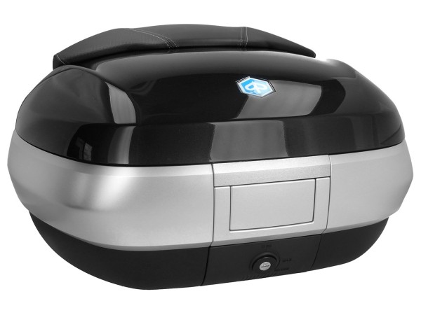 Top Case 50 l, nero (NN_black universo 91/B) per Piaggio MP3 400 / 500 HPE 2020-2021