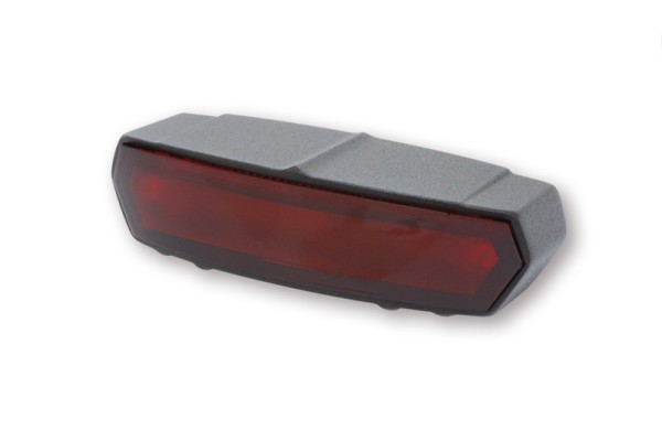 HIGHSIDER smart Light Guide Luce posteriore a LED nera omologata E (1 pezzo)
