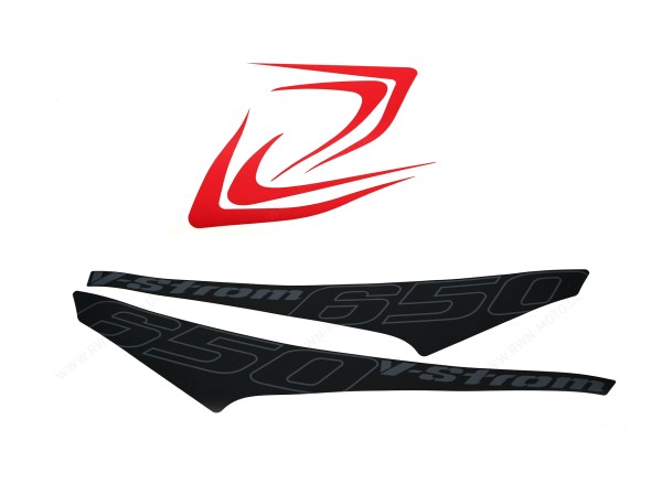 Kit decorativo V-Strom650 (rosso) per Suzuki V-Strom 650 BJ. 2012-2016