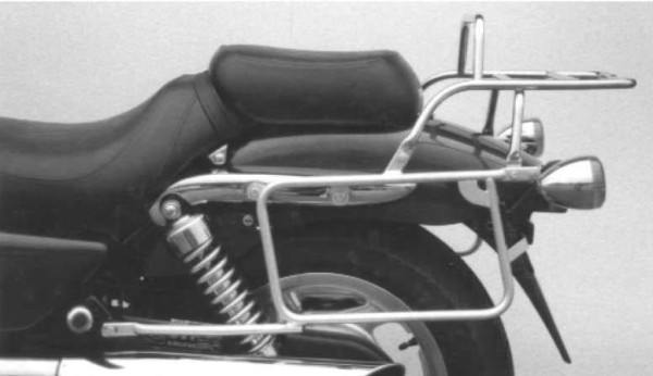Portapacchi tubolare e portavaligie laterale cromato per Honda VF 750 C Magna (93-00)
