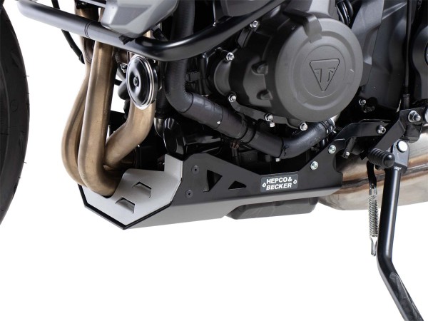 Spoiler anteriore argento/nero per Triumph Tiger Sport 660 (22-) Hepco & Becker
