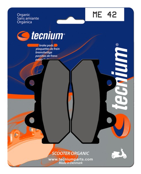 Pastiglie freno organiche Tecnium per scooter - ME42