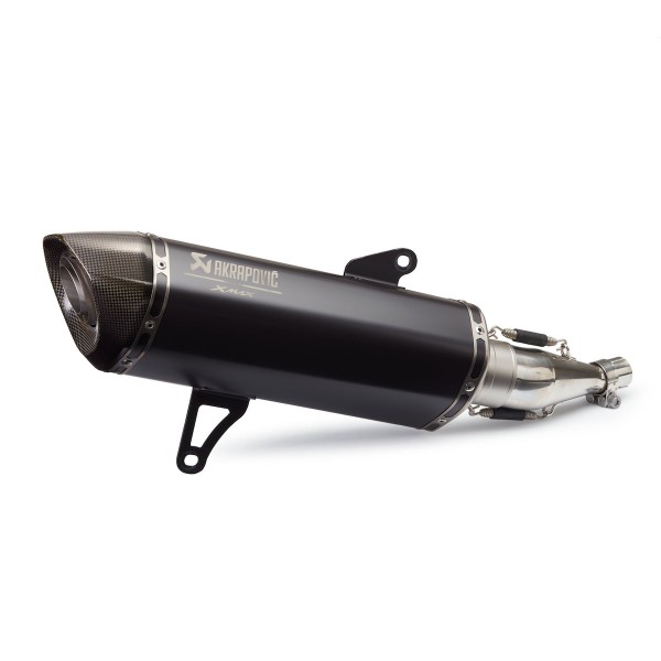 Terminale slip-on nero per Yamaha X-MAX 300 (Bj.17-22) Akrapovic