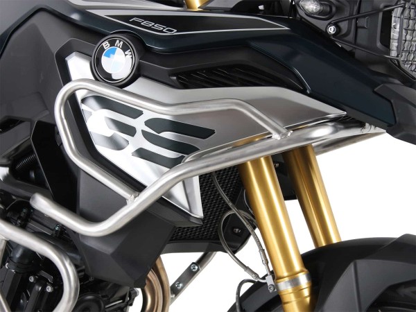 Protezione serbatoio in acciaio inox per BMW F 750 GS originale Hepco e Becker