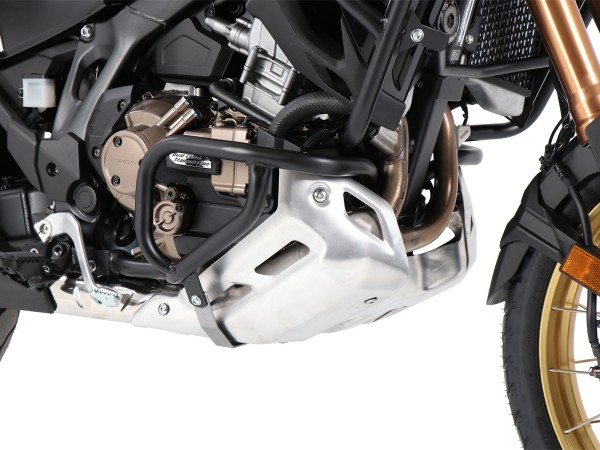 Protezione motore nera per Honda CRF 1100 Africa Twin Adventure Sports (24-) Hepco & Becker