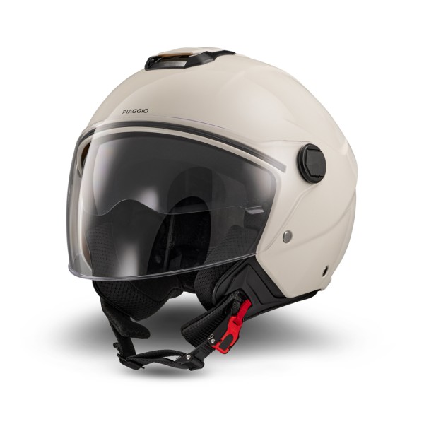 Casco jet Piaggio Demi Jet UL01 bianco lucido