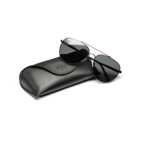 Occhiali da sole Aviator neri originali Yamaha