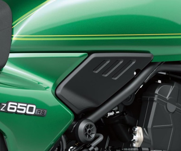 Set ginocchiere nere per Kawasaki Z 650 RS 2022- originali