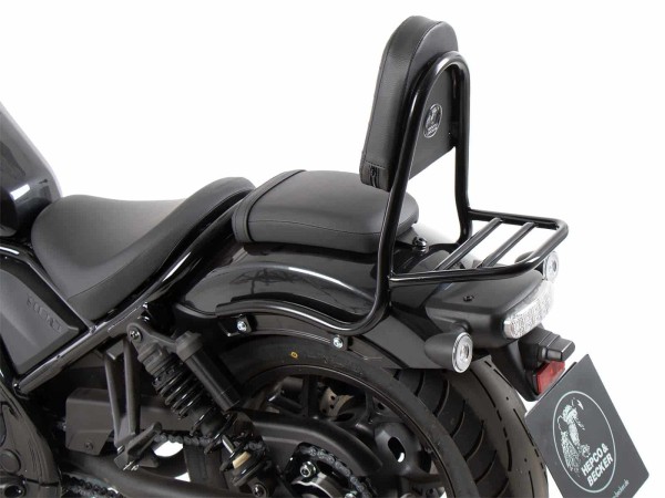 Sissybar con portapacchi (versione in tubo) per Honda CMX 1100 Rebel /DCT (21-24) Hepco & Becker